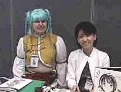 Becky C as Nyan Nyan with Yuu Watase!