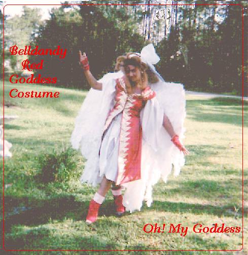 Belledandy Red Goddess Costume