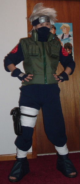 Hatake Kakashi from Naruto Costume Cosplay