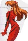 Asuka Sohryu Langley in Plugsuit from Neon Genesis Evangelion Costume