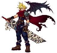 Cloud from Kingdom Hearts!