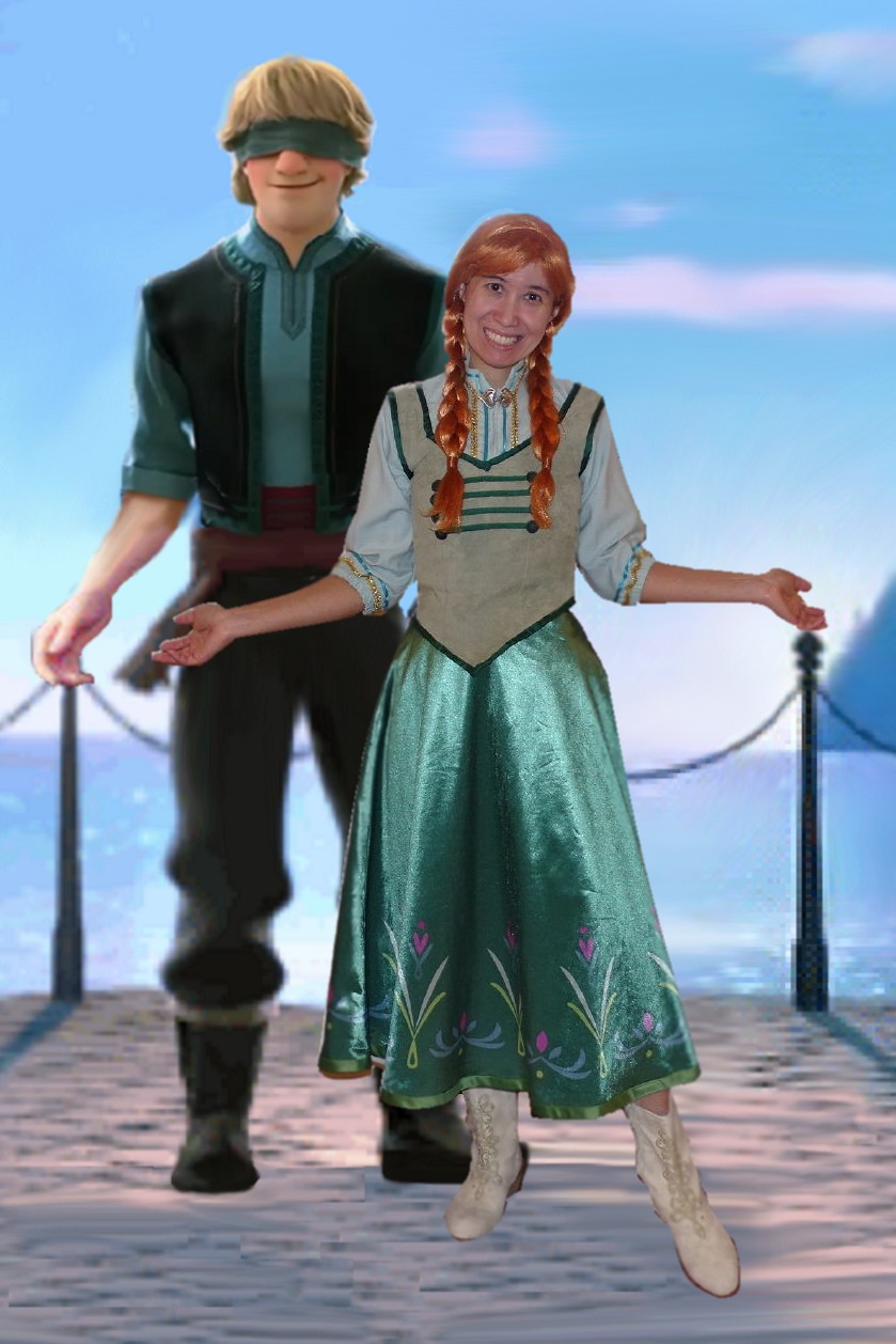 Princess Anna Casual Costume