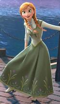 Princess Anna Casual Costume