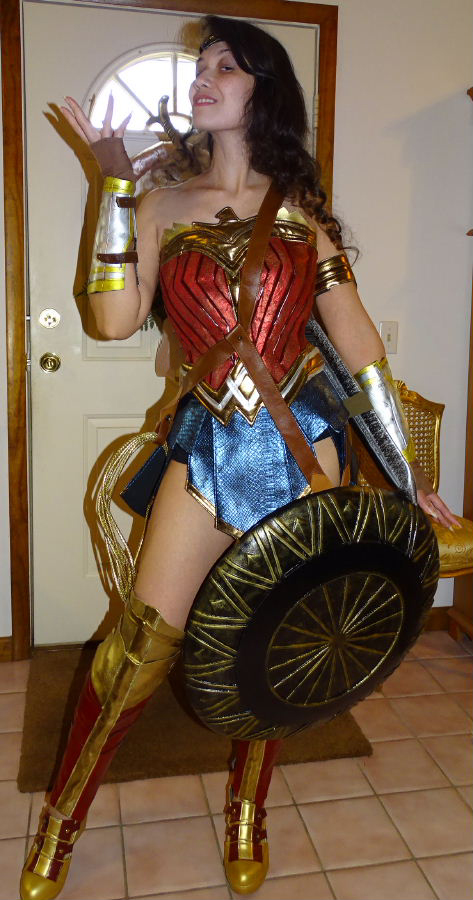 Wonder Woman (2017) Costume, Carbon Costume