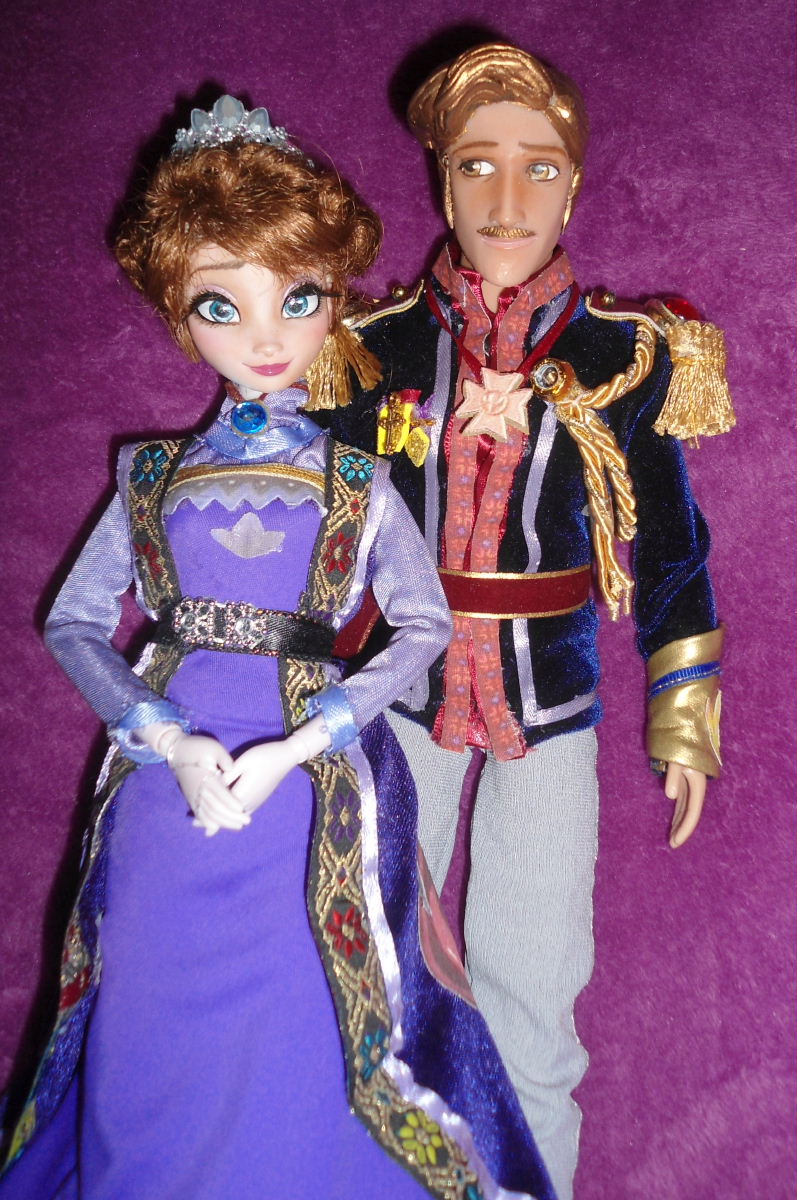 King Agdar & Queen Idun from Frozen 11" Dolls!!