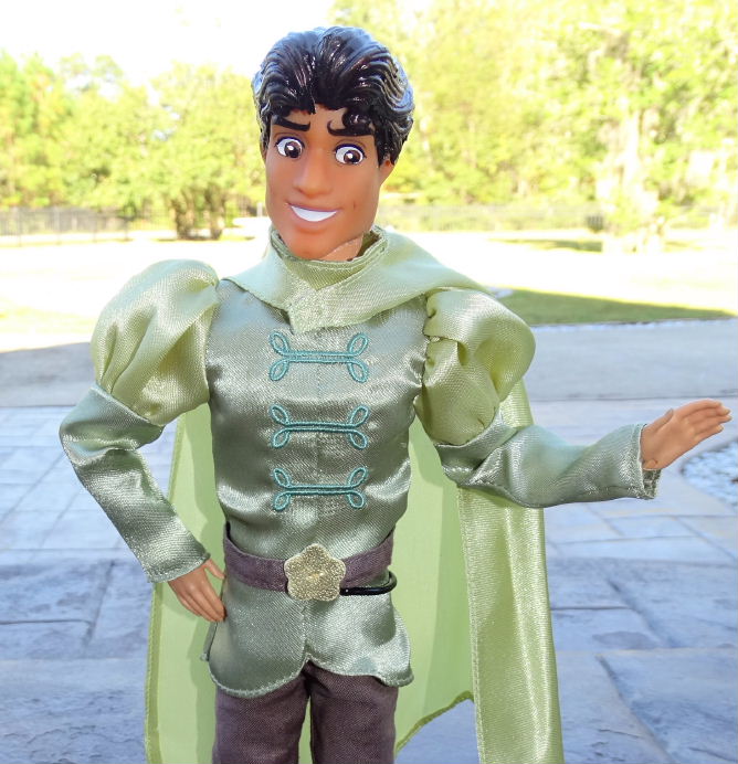 princess and the frog prince naveen doll