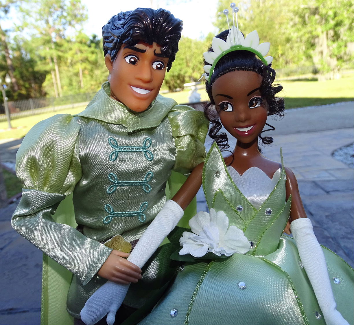 princess and the frog prince naveen doll