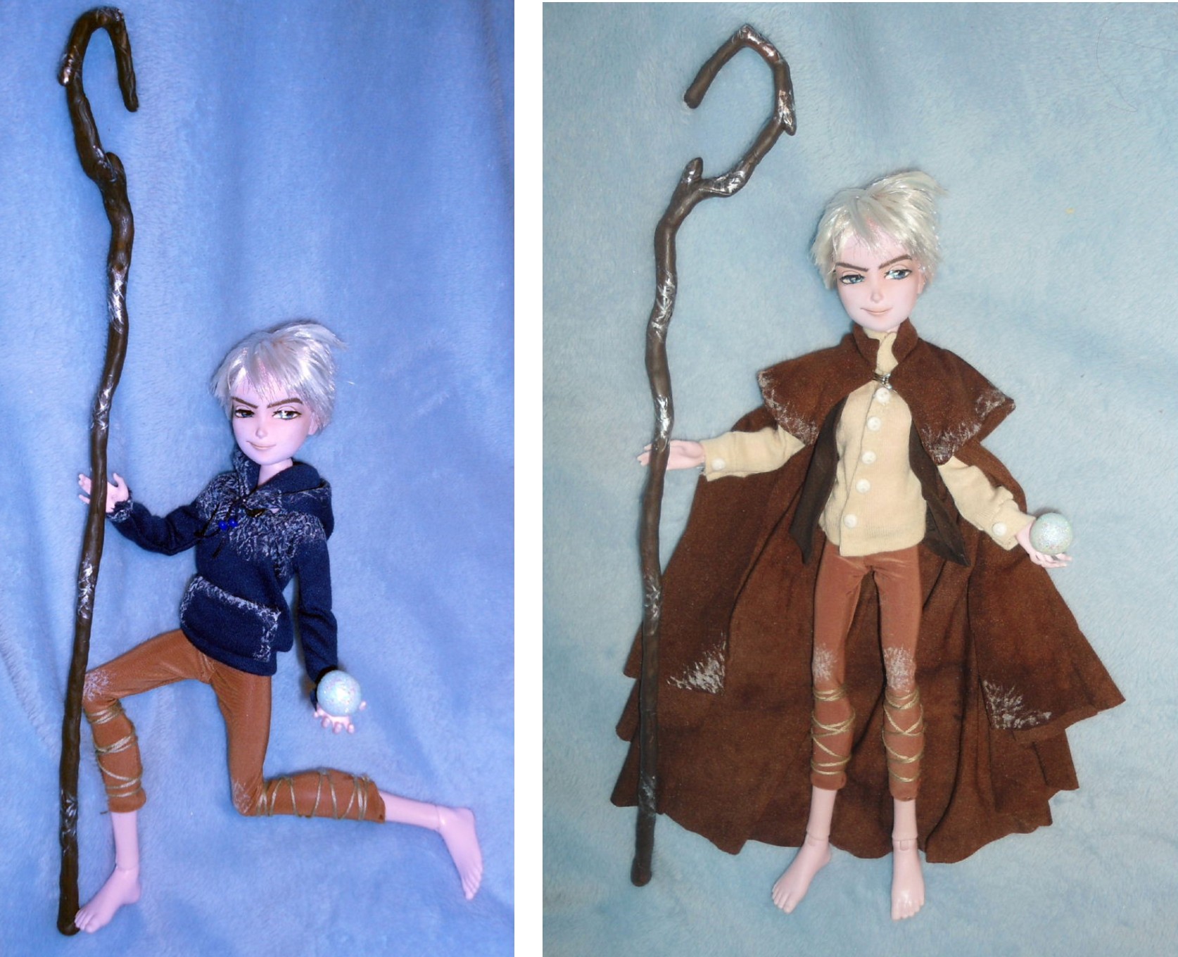 Jack Frost 1/6 OOAK Doll from Rise of the Guardians.