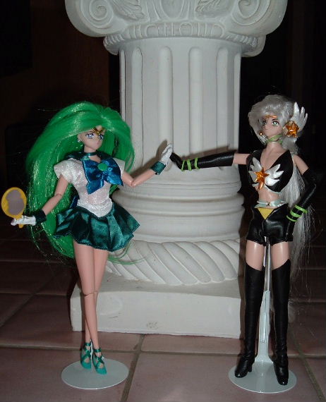  Star Healer touches Sailor Neptune!!