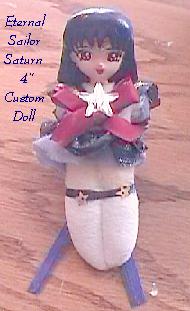 Eternal Sailor Saturn 4" Resin Face UFO
