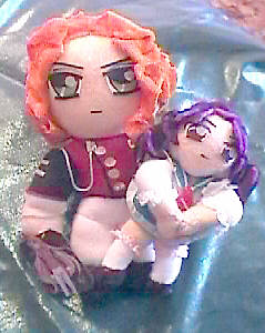 Juri Arisugawa with Shiori from Utena