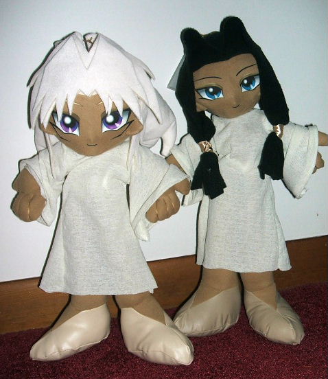 Marik & Ishizu as Little Boy & Girl 12" UFOs