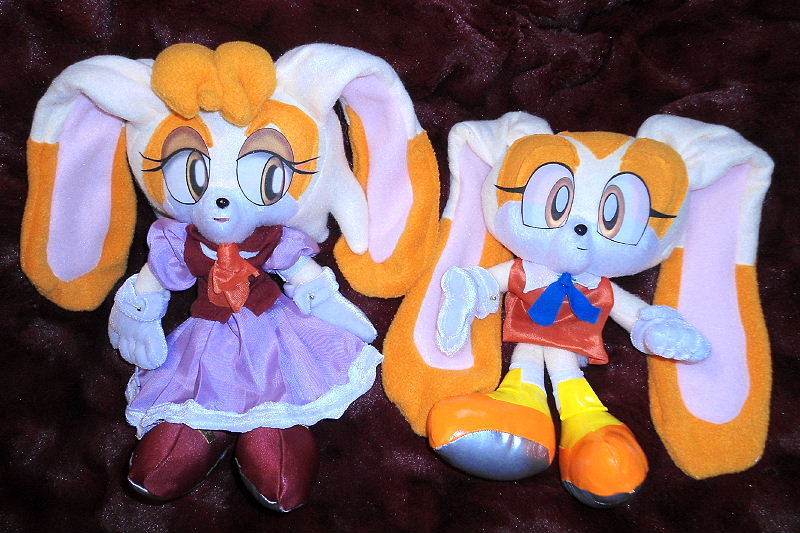 sonic cream the rabbit plush
