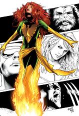 Phoenix (Green & Gold) from X-Men Costume